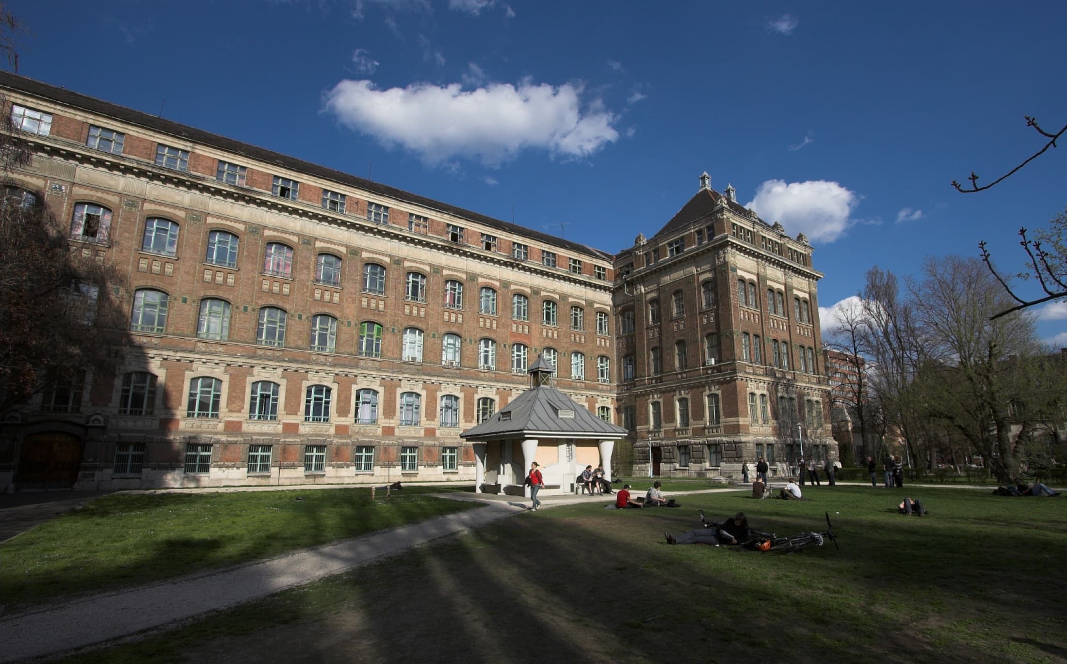 The K building of the Budapest University of Technology and Economics