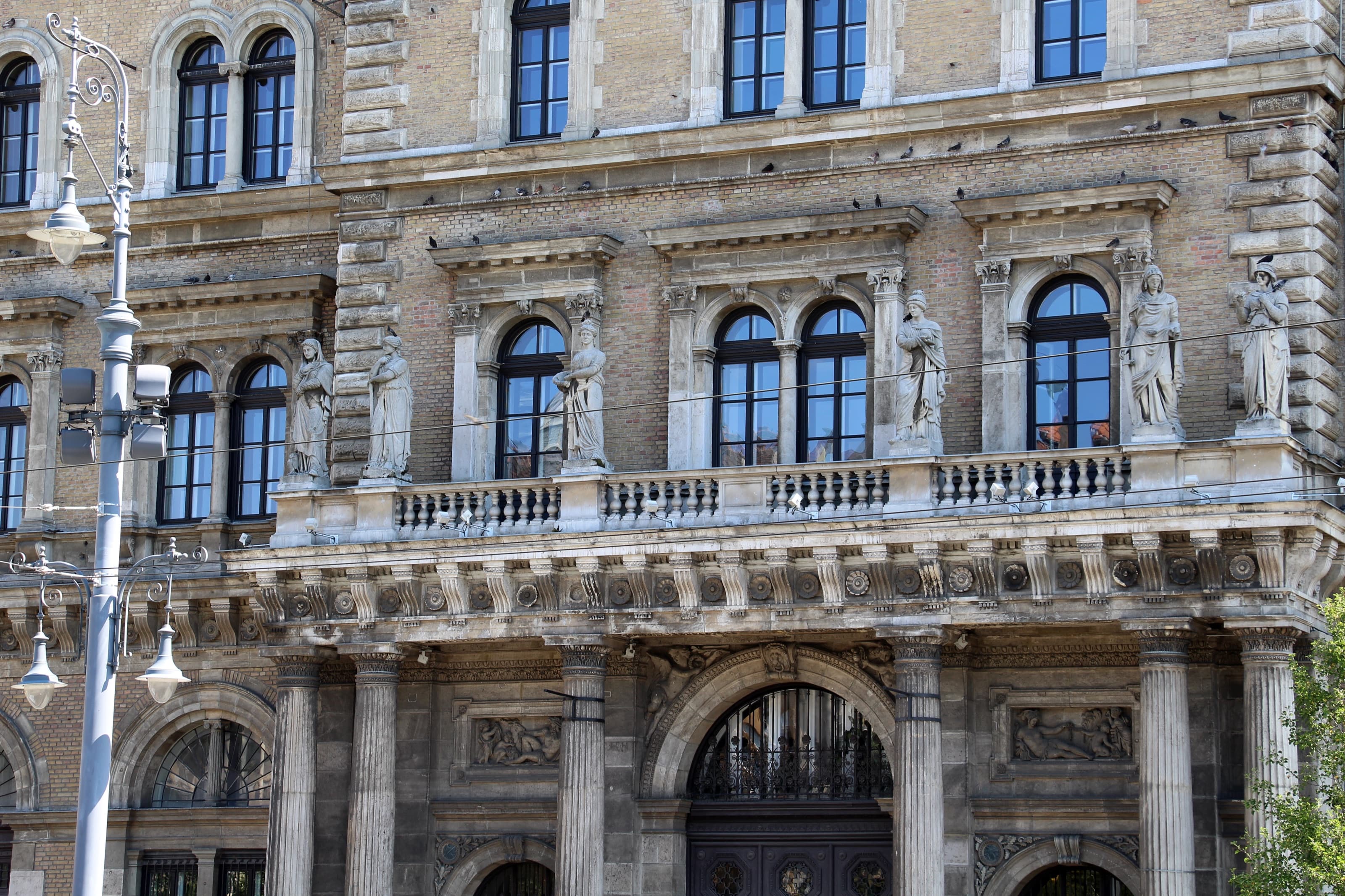 Students exploring a European city as part of a study abroad placement