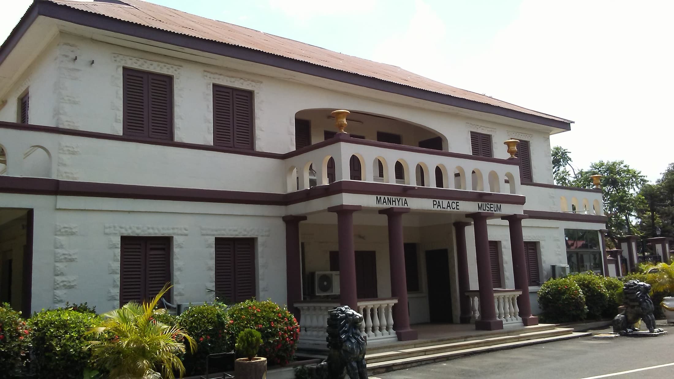 Manhyia Palace Museum in Kumasi, former residence of the Asantehene