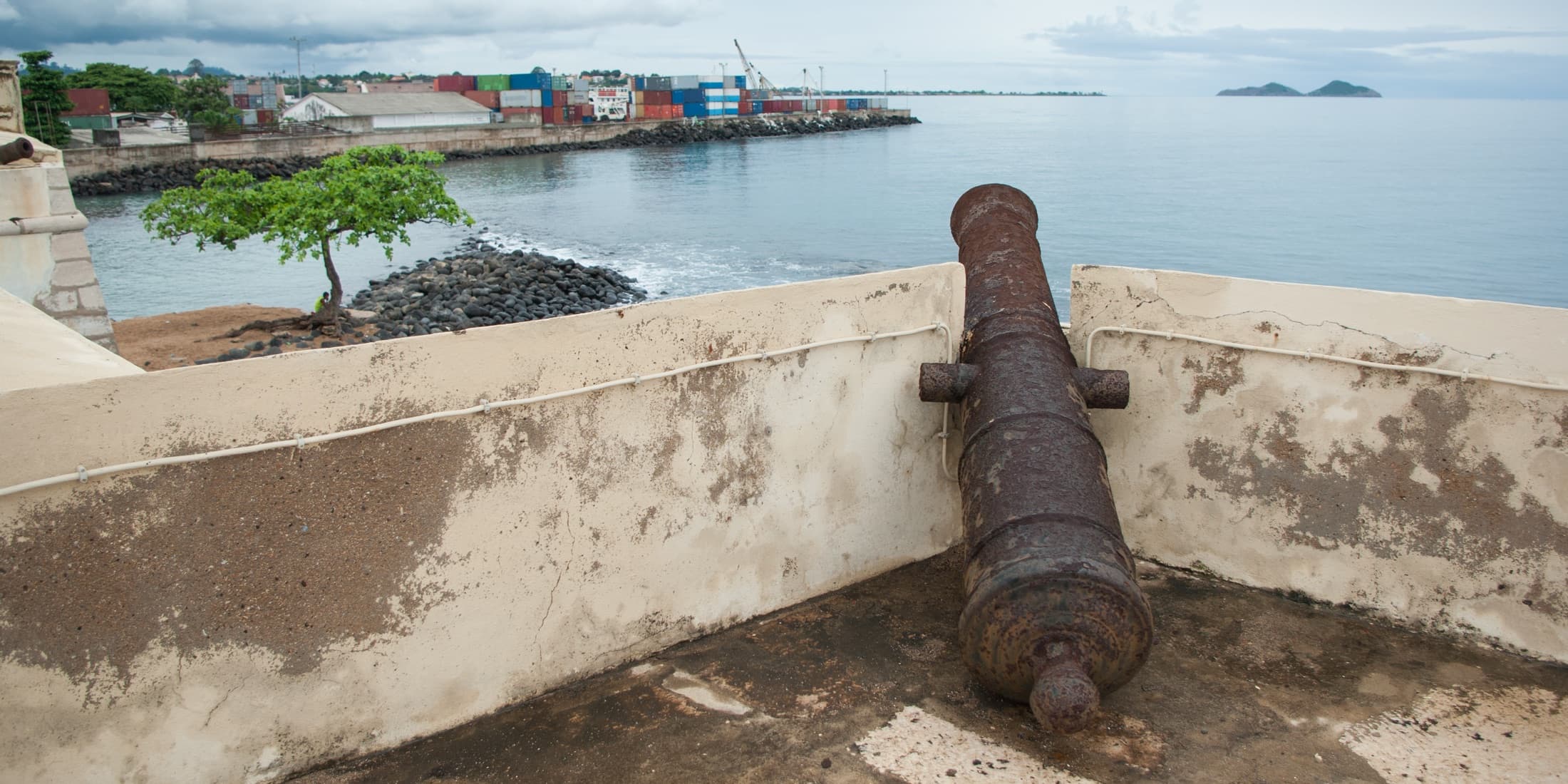 Forte de São Sebastião, the 16th-century Portuguese fort and national museum in São Tomé town