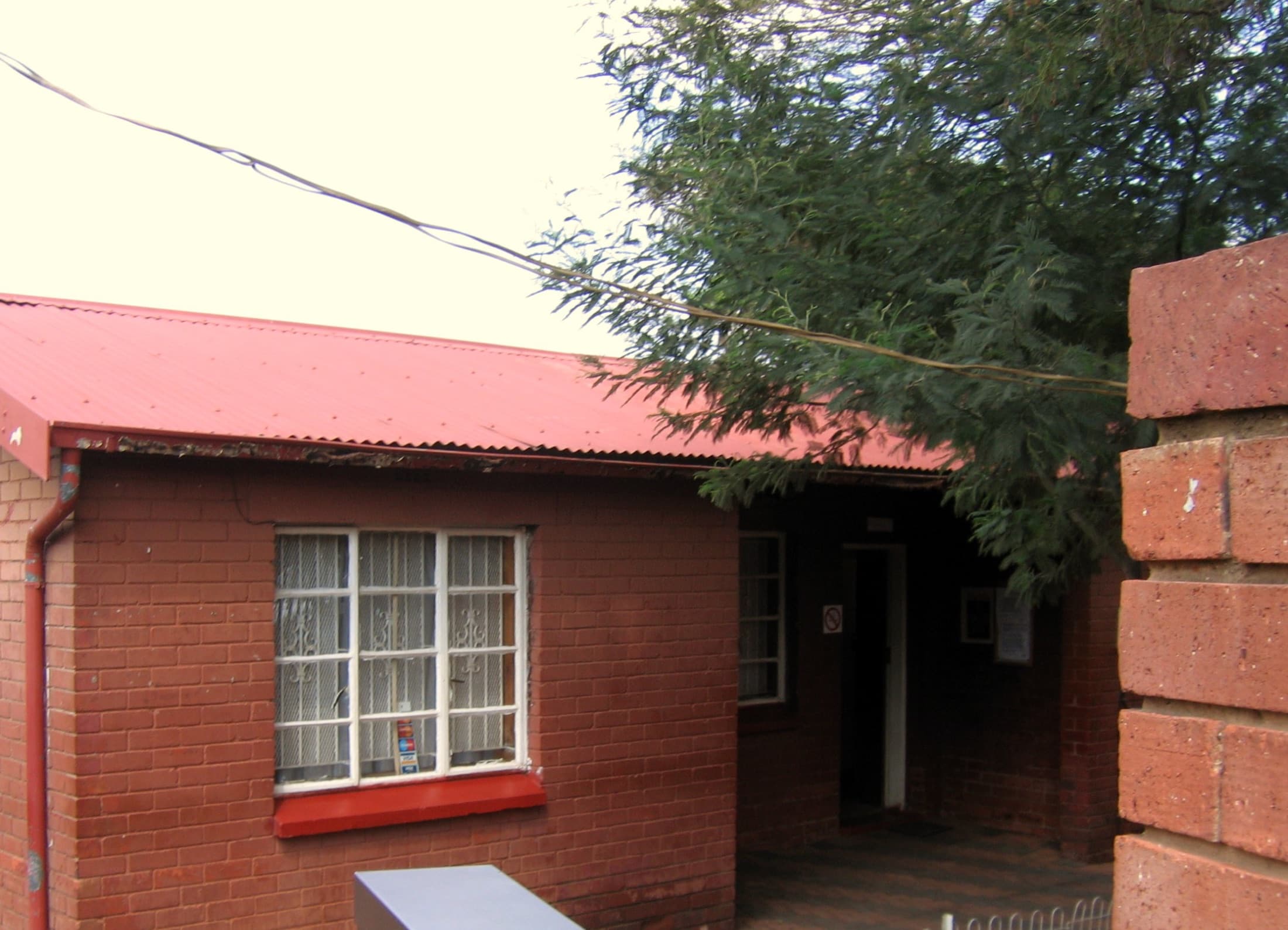 Mandela House on Vilakazi Street in Soweto, Johannesburg, the former home of Nelson Mandela