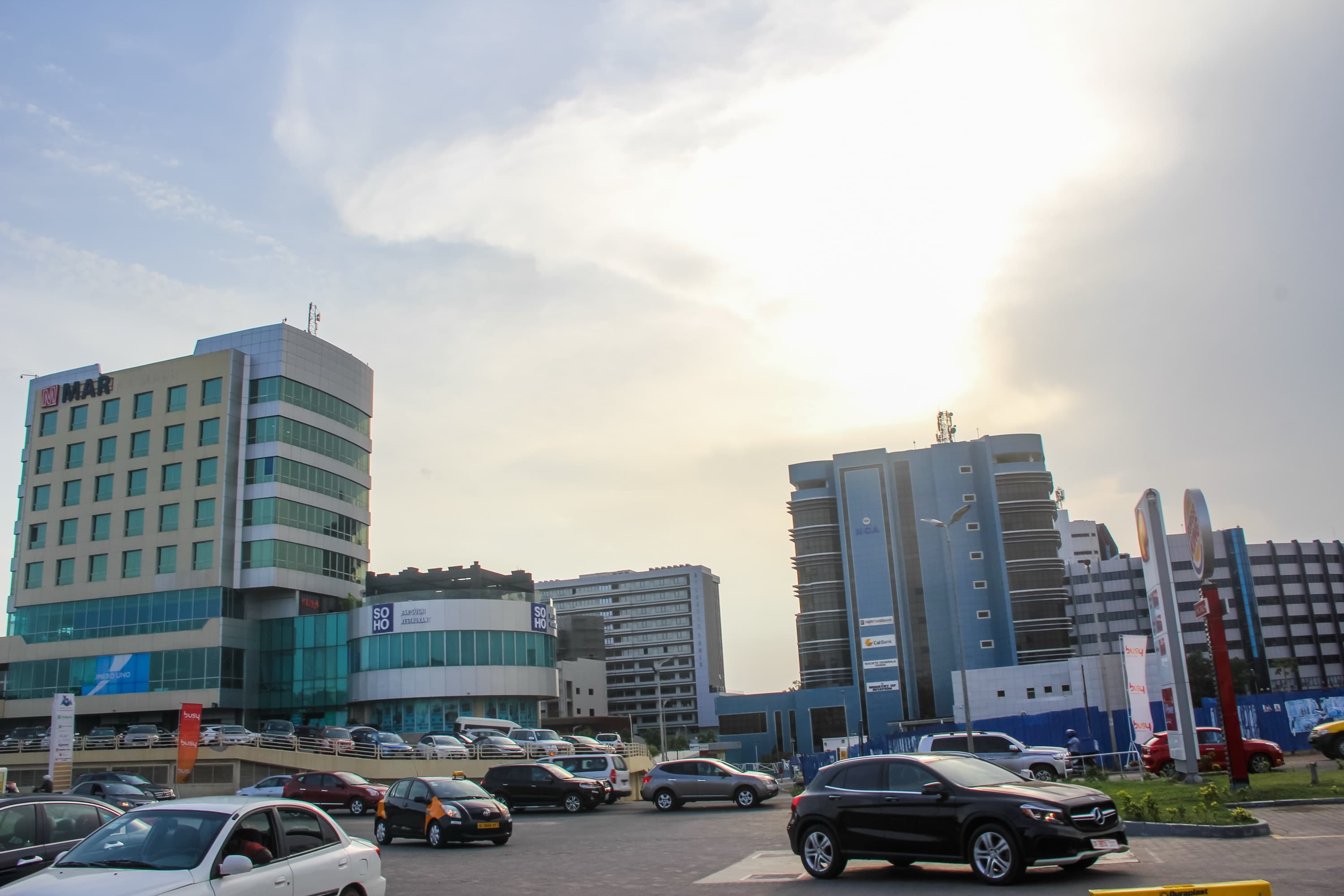 Skyline of Accra, Ghana